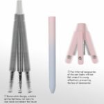Gel Pens, 5 Pcs 0.7Mm Quick Dry Black Ink Pens Fine Point Smooth Writing Pens, Cute Office School Supplies Gifts for Women (5 Pcs Gradient-Black Ink)