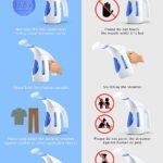 Steamer for Clothes, Portable Handheld Design, 240Ml Big Capacity, 700W, Strong Penetrating Steam, Removes Wrinkle, for Home, Office and Travel(Only for 120V)(Blue)