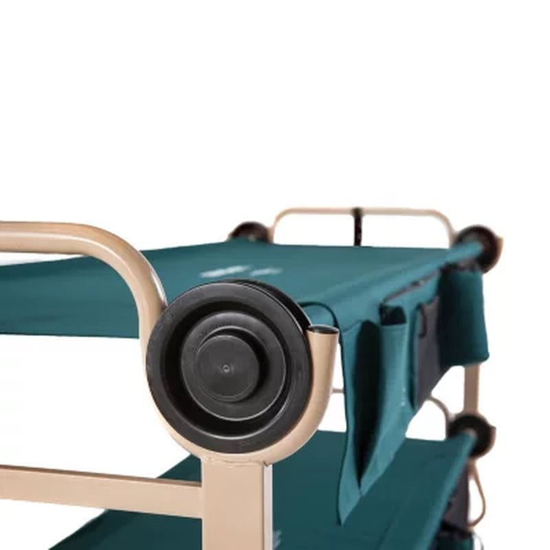 Disc-O-Bed Large with Side Organizers & Rubber Foot Pads (Assorted Colors)