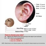 14K Gold Filled Small Hoop Earrings for Cartilage Nose, Tiny Thin 7Mm Piercing Hoop Ring 22 Gauge