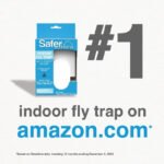 Home SH502 Indoor Plug-In Fly Trap for Flies, Fruit Flies, Moths, Gnats, and Other Flying Insects – 400 Sq Ft of Protection