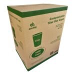 Eco Raj 16 Oz Hot or Cold Compostable Cup, 1,000-Count