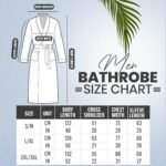Mens Hooded Fleece Bathrobe Plush Long Spa Robe