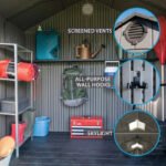 Lifetime 8'X 7.5' Outdoor Storage Shed