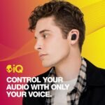 Grind In-Ear Wireless Earbuds, 40 Hr Battery, Skull-Iq, Alexa Enabled, Microphone, Works with Iphone Android and Bluetooth Devices - True Black