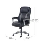 Serta Memory Foam Manager'S Office Chair, Assorted Colors