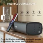 Sound Bars for TV, 40 Watts Small Soundbar for Tv,Surround Sound System TV Sound Bar Speakers with Bluetooth/Optical/Aux Connection for Pc/Gaming/Projectors,17Inch