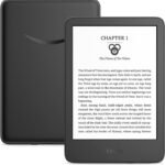 Kindle – the Lightest and Most Compact Kindle, with Extended Battery Life, Adjustable Front Light, and 16 GB Storage – Black