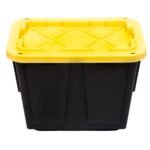 12 Gallon Storage Bin, 4-Pack