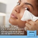 Makeup Remover Wipes, Ultra-Soft Cleansing Facial Towelettes for Waterproof Makeup, Alcohol-Free, Plant-Based, Twin Pack, 25 Count (Pack of 2)