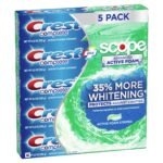 Complete + Scope Advanced Active Foam Toothpaste, 8.2 Oz, 5-Pack