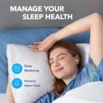 by , Sleep A10 Bluetooth Sleep Earbuds, Noise Blocking Earbuds for Sleep, Comfortable Fit, Bluetooth 5.2, App, for Unlimited Sleep Sounds, Sleep Monitor, Personal Alarm, Side Sleeper