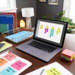 Self-Stick Notes, Assorted Colors, 24-Count