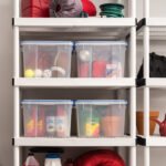 IRIS 44 Quart Weatherpro Storage Bin, 4-Pack