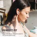 A1 Mini Wireless Earbuds Bluetooth 5.3 in Ear Light-Weight Headphones Built-In Microphone, IPX5 Waterproof, Immersive Premium Sound Long Distance Connection Headset with Charging Case, Green