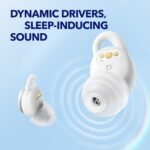 by , Sleep A10 Bluetooth Sleep Earbuds, Noise Blocking Earbuds for Sleep, Comfortable Fit, Bluetooth 5.2, App, for Unlimited Sleep Sounds, Sleep Monitor, Personal Alarm, Side Sleeper