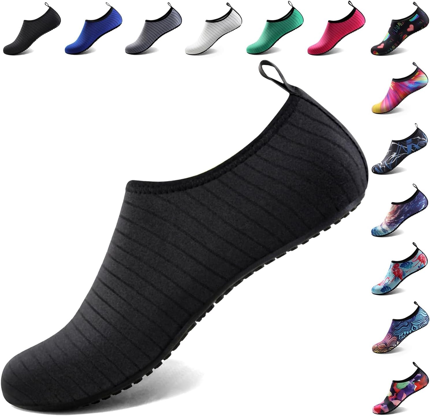 Product image Water Shoes for Women Men Quick-Dry Aqua Socks Swim Beach Barefoot Yoga Exercise Wear Sport Accessories Pool Camping Must Haves Adult Youth Size