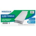 Paper Towels , Premium Multifold, 150 Towels, 20-Count