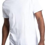 Men'S Eversoft Cotton Stay Tucked Crew T-Shirt