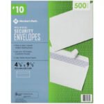 Member'S Mark Envelope #10, Peel and Seal 500 Ct.