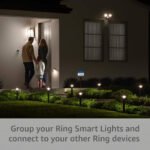 Solar Floodlight, Outdoor Motion-Sensor Security Light, White (Starter Kit)