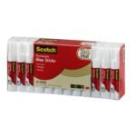 Permanent Glue Stick, 0.28 Oz, 24-Count