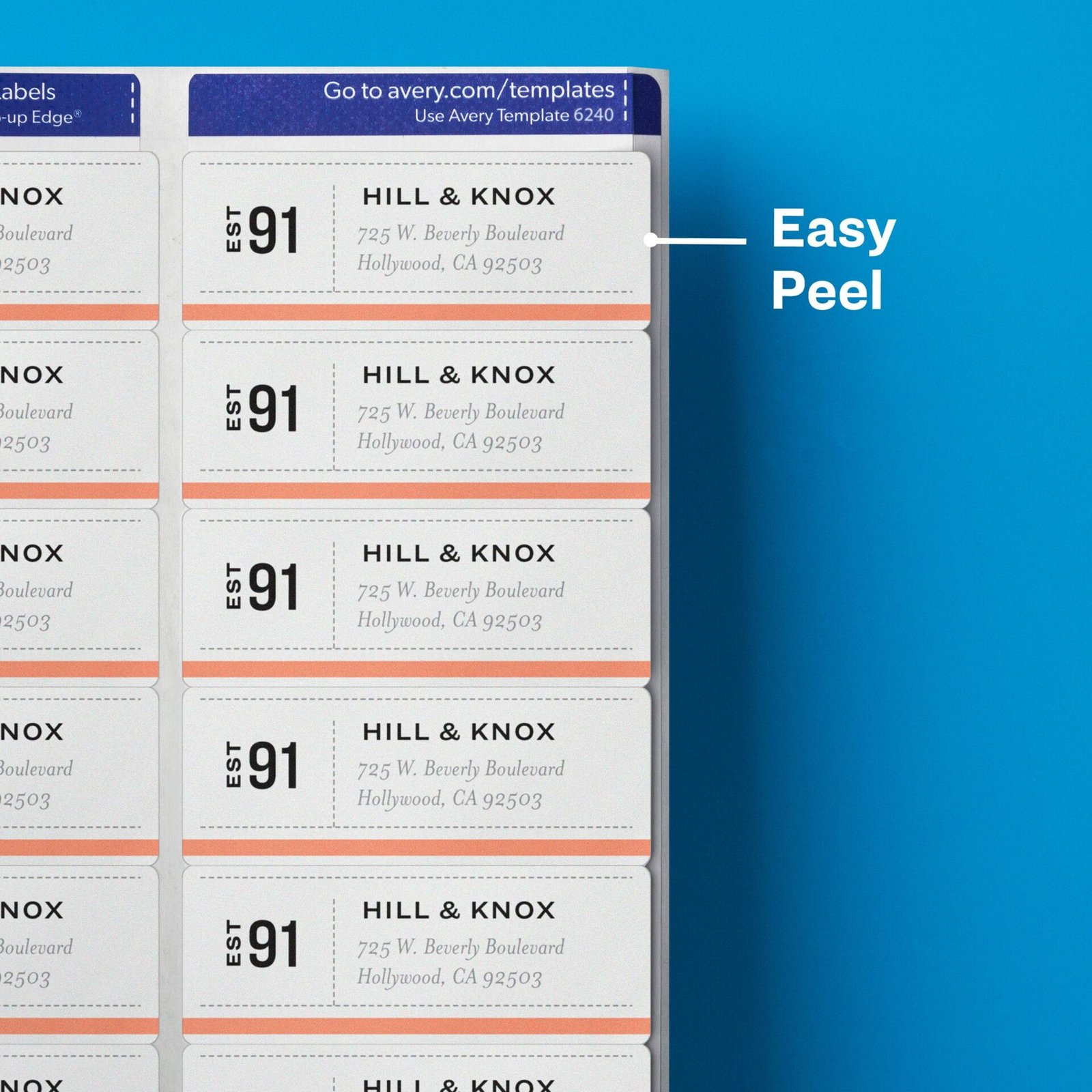 Easy Peel Address Labels, 4200-Count