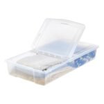 IRIS 58QT Underbed Storage Bin, 2-Pack